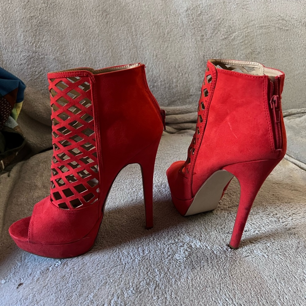 Just Fab Red Stiletto
